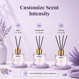 Glass Reed Oil Diffuser Set – Lavender Fragrance