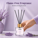 Glass Reed Oil Diffuser Set – Lavender Fragrance