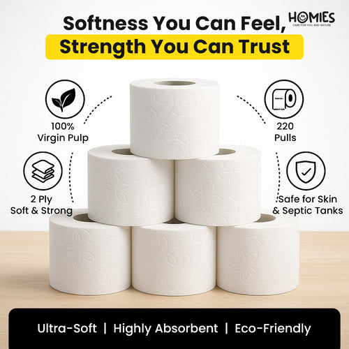 Pack of 8, 2 Ply (220 pulls)