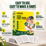 Homies Foot Pads – Pack of 20