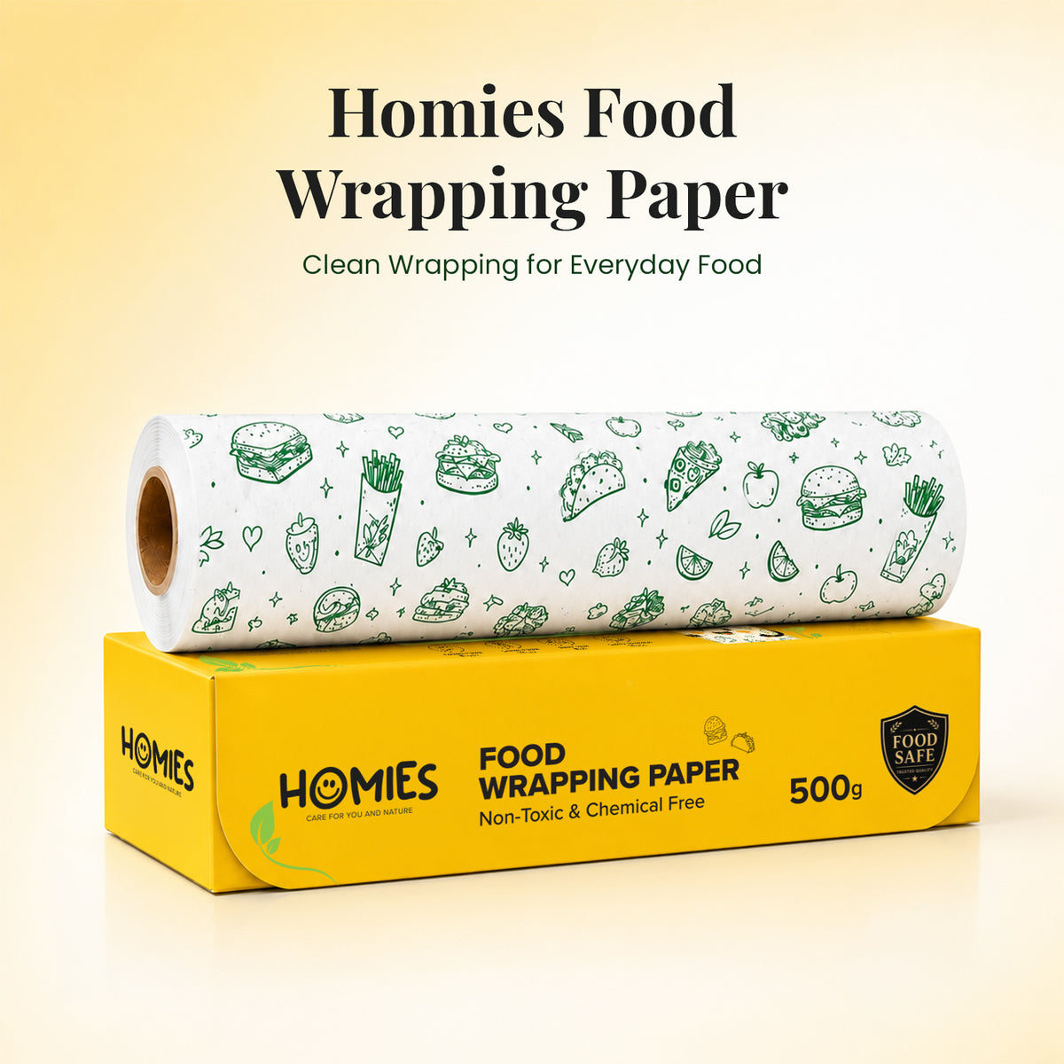Food Wrapping Paper for Kitchen Use (50 m)
