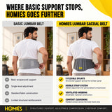 Lumbar Back Support Belt for Back Support