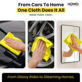 Microfiber Cleaning Cloth for Car, Bike & Home – 350 GSM