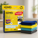Microfiber Cleaning Cloth for Car, Bike & Home – 350 GSM